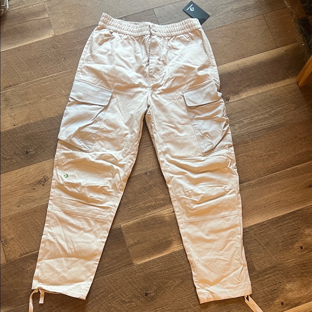 Converse Men's Light Cream Cargo Pants
